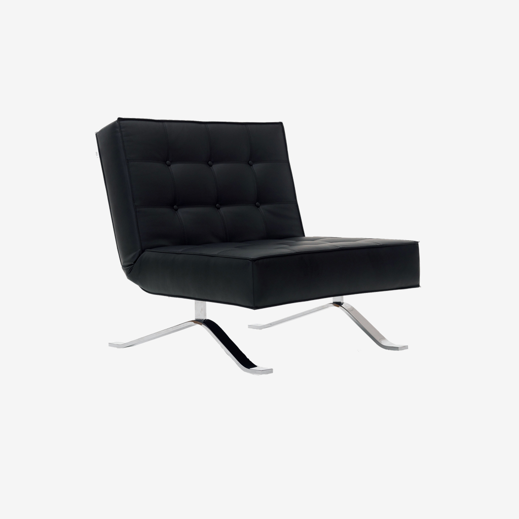 Nero Fabric Living Room Chair